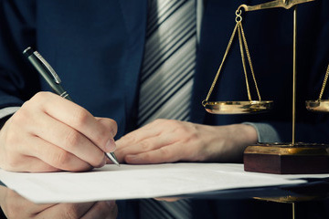 Attorney Signing Document